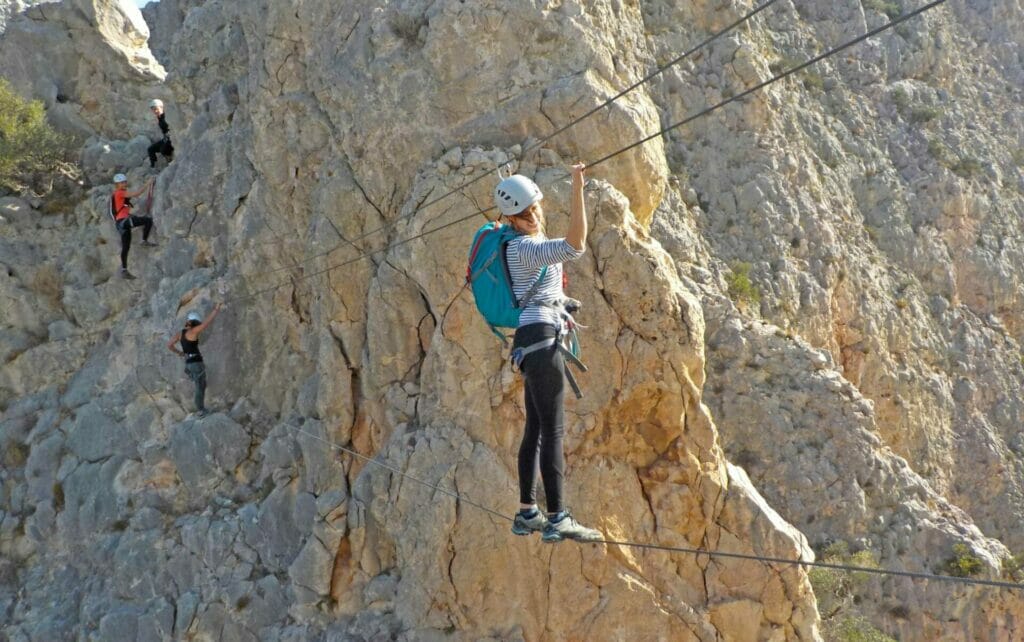 Klettersteig El Chorro in Caminito del Rey 5 Klettersteig El Chorro