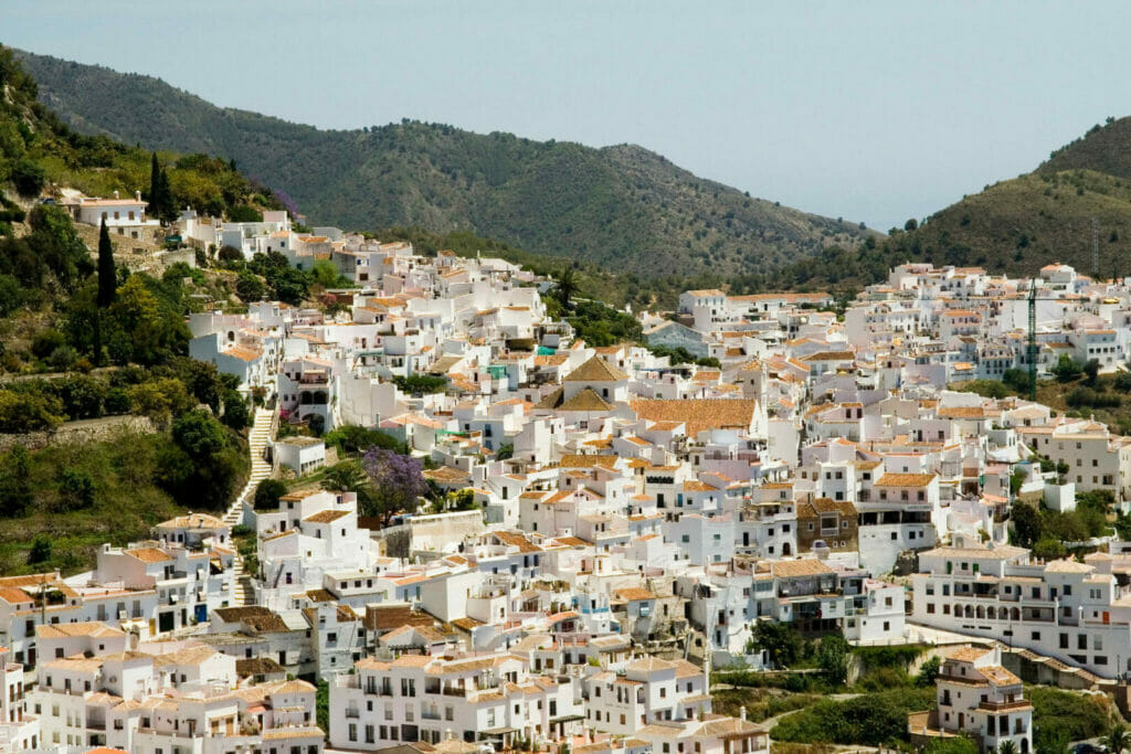 Los 5 pueblos blancos de Málaga 7 Frigiliana, 5 weiße Dörfer Malaga