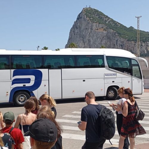 Autocar en Gibraltar
