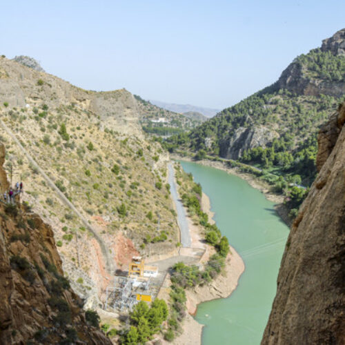 Way of "Caminito del Rey", Málaga, Andalusia, Spain.