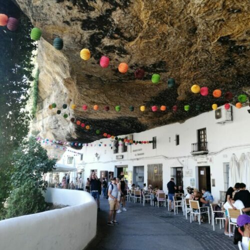 Calle Cuevas del Sol en Setenil