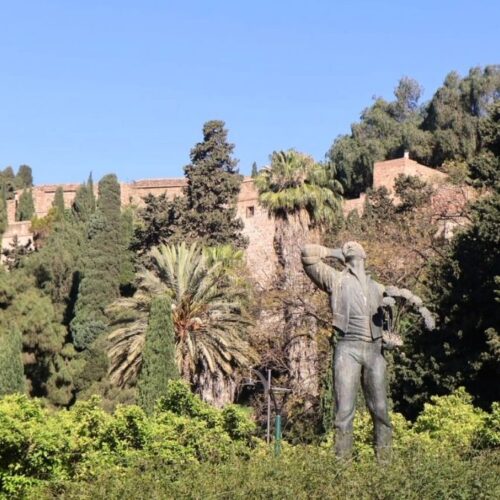 estatua malaga