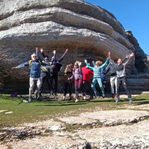 grupo en el torcal de antequera