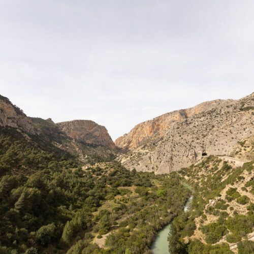 paisaje caminito del rey
