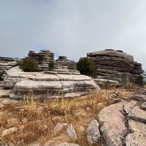 paisaje en el torcal de antequera