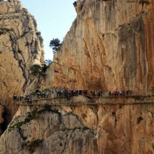 La pasarela del Caminito del Rey