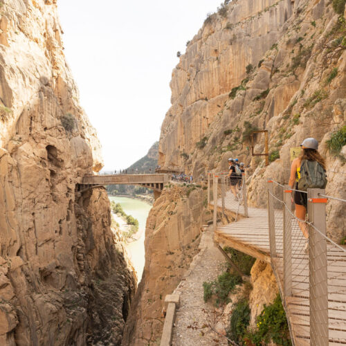 puente colgante caminito del rey